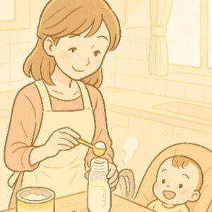 ミルクの温度と粉の量、意外な落とし穴